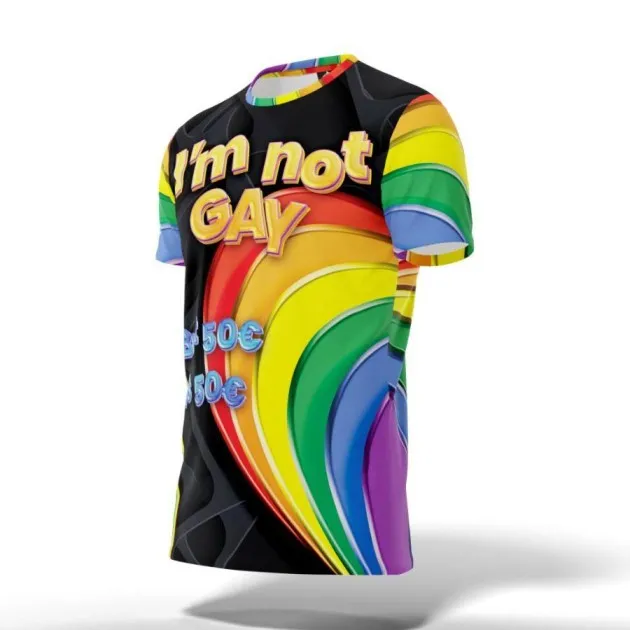 Not Gay but 50 is 50 T Shirt