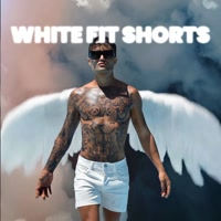 White Fit Shorts
