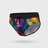 Bright Palm Swim Slip