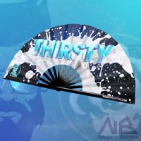 THIRSTY Clack Fan – Icy Blue Splash | Naughty Bastard