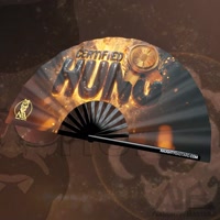 CERTIFIED HUNG Clack Fan – Black & Gold | Naughty Bastard