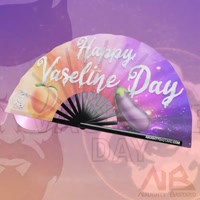 Abanico Happy Vaseline Day