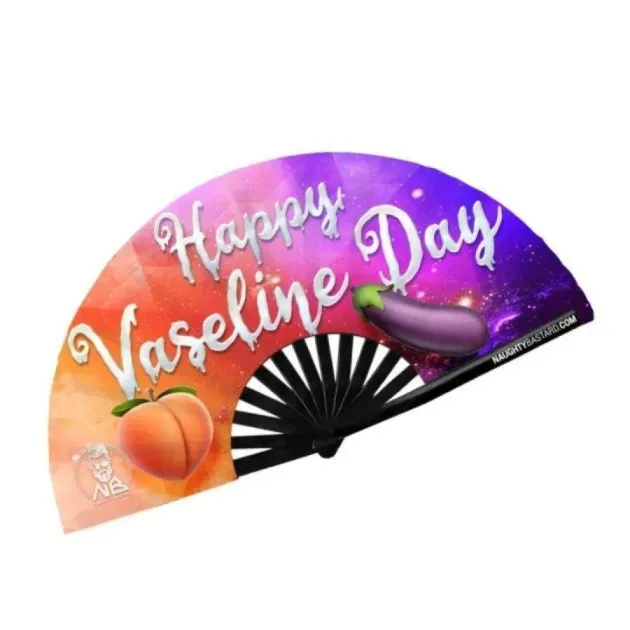 Abanico Happy Vaseline Day