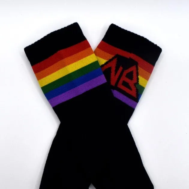 Pride Black Sock