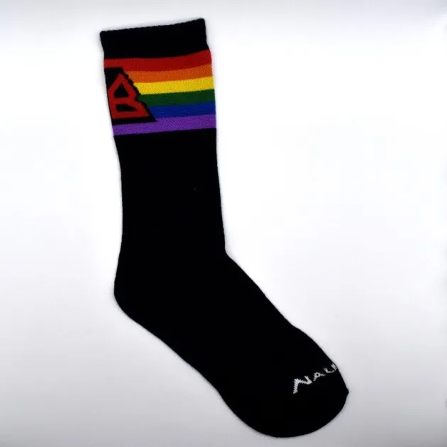 Pride Black Sock