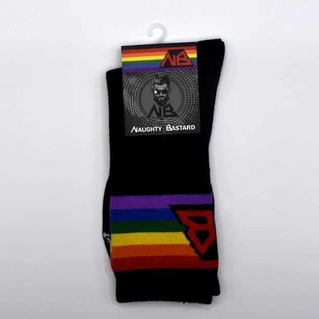 Pride Black Sock