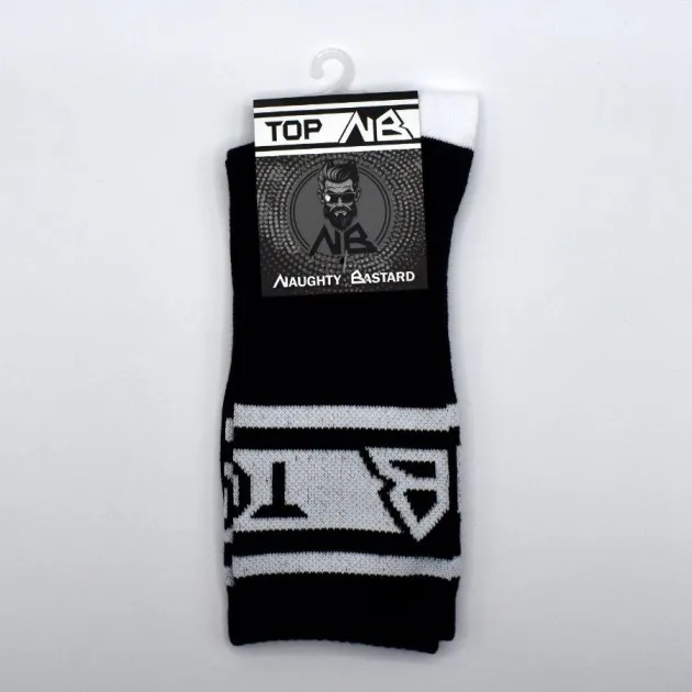 Top Black Crew Sock