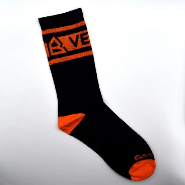 Vers Black Crew Sock