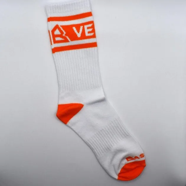 Vers White Crew Sock