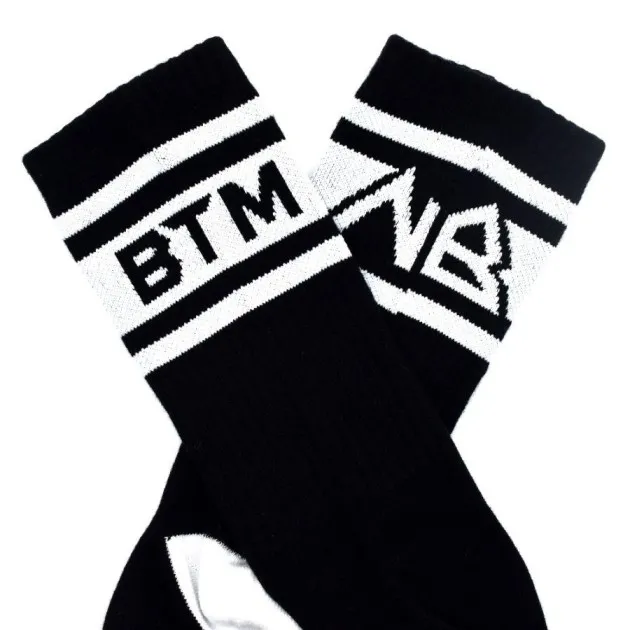 BTM Black Crew Sock