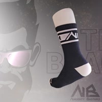 BTM Black Crew Sock