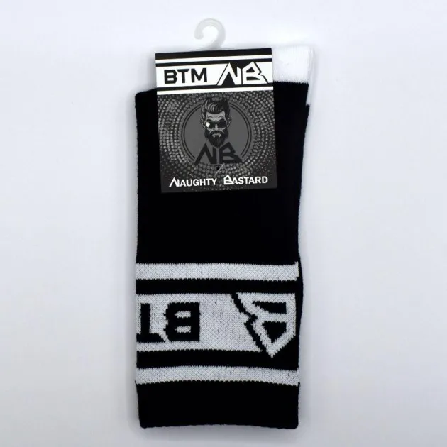 BTM Black Crew Sock