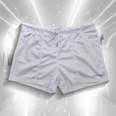 Solid Grey Mini Shorts