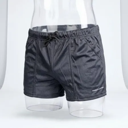 Solid Black Mini Short