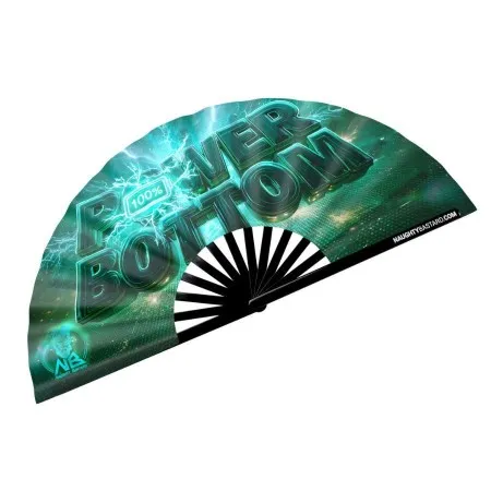 POWER BOTTOM Clack Fan &ndash; Electric Teal | Naughty Bastard