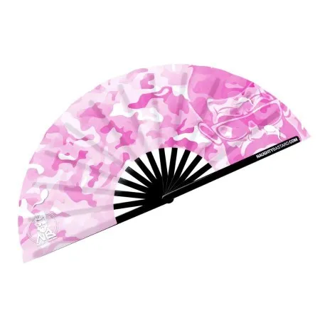 PINK CAMO Clack Fan &ndash; Hidden Swimmers | Naughty Bastard