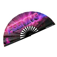 FEENING Clack Fan &ndash; Neon Pink Glow | Naughty Bastard